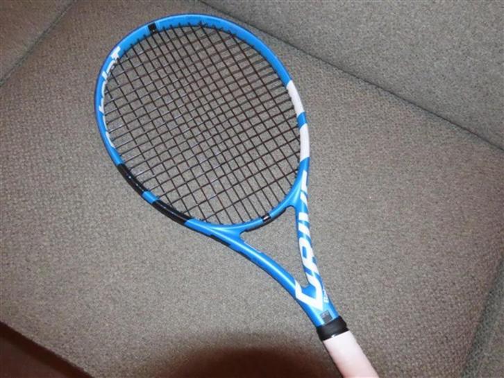 Tennisracket Babolat Pure Drive Jr26, Sport en Fitness, Tennis, Gebruikt, Racket, Babolat, L0, Ophalen of Verzenden