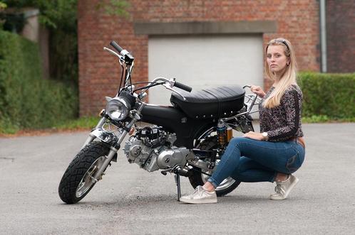 Zhenhua Dax NT | Mat Zwart | A of B-Klasse | Superdeal, Fietsen en Brommers, Brommers | Honda, Nieuw, Ophalen