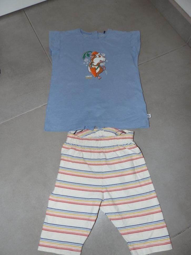 Woody leuke pyjama meisje - maat 86, Kinderen en Baby's, Babykleding | Maat 86, Zo goed als nieuw, Meisje, Nacht- of Onderkleding