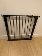 Barrière/porte d'escal/porte noire Noma 75 cm à 82 cm, Enfants & Bébés, Barrières, Barrière de sécurité, Aluminium, Comme neuf