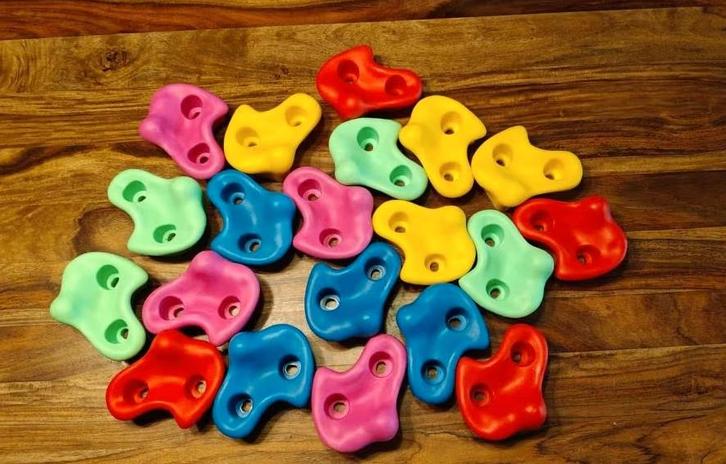 Lot de prises d'escalade enfant, Kinderen en Baby's, Speelgoed | Overig, Zo goed als nieuw, Jongen of Meisje, Ophalen