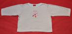 5/84.T-shirt manches longues marque "Esprit" 18 mois 80, Kinderen en Baby's, Babykleding | Maat 80, Meisje, Ophalen of Verzenden