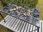 Vallauris tegeltafel salontafel retro smeedijzer 60s Vintage, Enlèvement, Autres matériaux