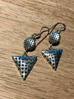 Zilveren oorbellen oorringen 925 vintage, Enlèvement ou Envoi, Utilisé