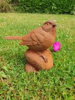 vogel gietijzer , tuinbeeld, Ophalen of Verzenden, Nieuw, Overige materialen, Dierenbeeld