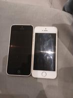 Set van 2 iphones 5s en 5c te koop met functionele oplader, Telecommunicatie, Mobiele telefoons | Apple iPhone, Ophalen, 16 GB