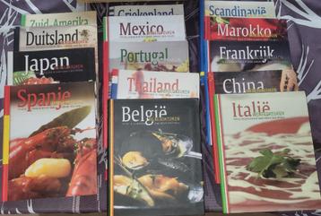 Koekboeken wereldkeuken beschikbaar voor biedingen