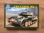 ITALERI 6432 Crusader Mk.I 1/35ème., Tank, Italeri, 1:32 tot 1:50, Ophalen of Verzenden