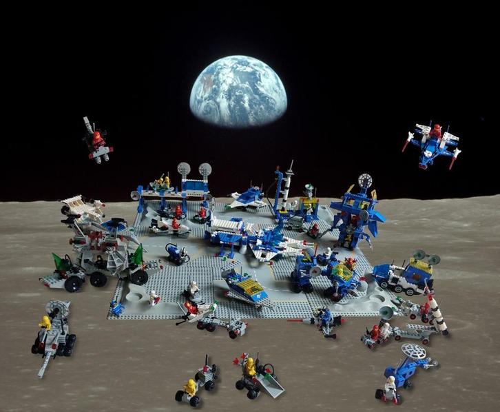 Lego Space Vintage 1980-1985, Kinderen en Baby's, Speelgoed | Duplo en Lego, Zo goed als nieuw, Lego, Complete set, Ophalen