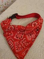Honden halsband met zakdoek Rood, Dieren en Toebehoren, Ophalen