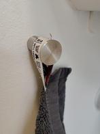 4 handdoek-/kledinghaakjes of kapstokken, Grundtal., Wandkapstok, Gebruikt, Ophalen of Verzenden, Minder dan 100 cm