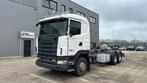 Scania 114 - 380 (MANUAL GEARBOX / 8 TIRES / 6X2) EL22244, Autos, Camions, Euro 2, Achat, Autres couleurs, Rétroviseurs électriques