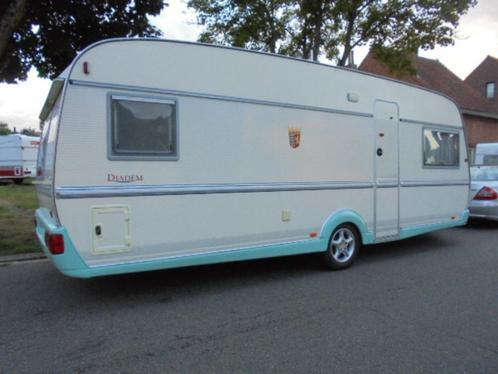 -Diadem 515-met vast lengtebed,grote rondzit,wc+voortent, Caravans en Kamperen, Caravans, Bedrijf, tot en met 4, 1250 - 1500 kg