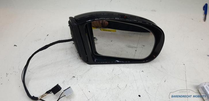 Buitenspiegel rechts W211 E-klasse Mercedes 197 Obsidian bla, Auto-onderdelen, Spiegels, Mercedes-Benz, Gebruikt
