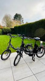 Elektrische vouwfiets Lacros MATZWART, Fietsen en Brommers, Zo goed als nieuw, 59 cm of meer, 50 km per accu of meer, Ophalen