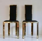 2 vintage messing Hollywood regency stoelen (SETPRIJS)!!, Ophalen