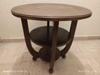 Table de salon, Gebruikt, Rond, Art déco ou  art deco, Hout