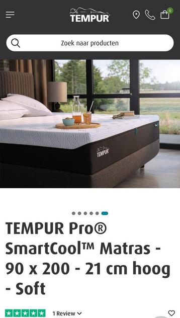 Tempure pro soft 90x200 beschikbaar voor biedingen