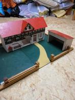 Houten boerderij + dieren (uniek model!), Ophalen, Gebruikt