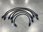 6x SpeakOn doorlus 4P 4-polige kabel, Ophalen of Verzenden, Gebruikt