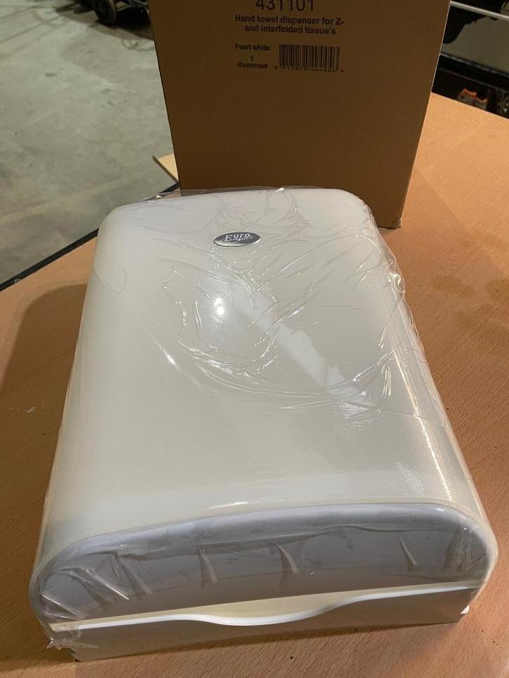 Distributeur d'essuie-mains pliable 431101 Pearl White pour, Articles professionnels, Horeca | Mobilier & Aménagement, Autres types