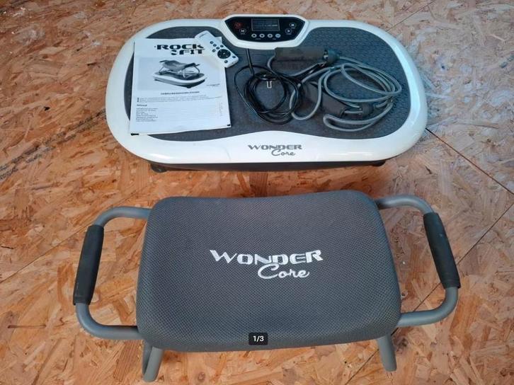 Rock Fit Wonder Care Trilplaat, Sport en Fitness, Fitnessapparatuur, Gebruikt, Trilplaat, Buik, Rug, Overige materialen, Ophalen