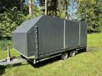 Gesloten autotransporter met elektrisch winch & mover, Ophalen, Gebruikt