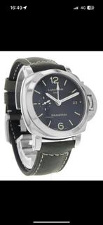 Panerai Luminor 1950 3 days GMT Automatic PAM 00535, Ophalen of Verzenden