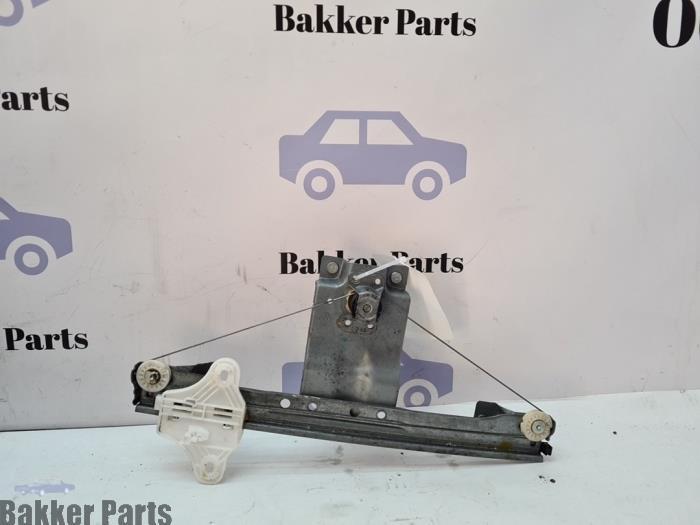 Ruitmechaniek 4Deurs links-achter van een Renault Clio, Gebruikt, -, Renault, -