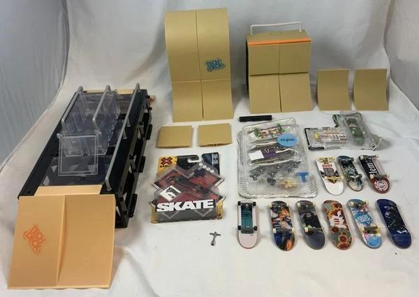 Tech Deck Fingerboard Skatepark Verzameling Rampen partij, Verzamelen, Poppetjes en Figuurtjes, Zo goed als nieuw, Verzenden