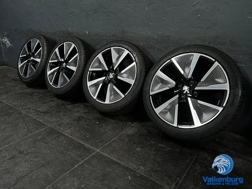 7mm! Originele Peugeot 208 II P21E zwarte velgen 17 inch 4x1, Auto-onderdelen, Banden en Velgen, Banden en Velgen, Zomerbanden