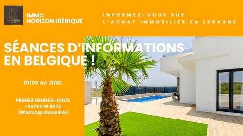 Achat Espagne, séance d'informations en Belgique, Immo, Buitenland, Spanje