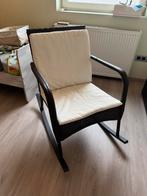 Schommelstoel, Huis en Inrichting, Stoelen, Ophalen, Kunststof, Gebruikt, Zwart