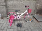 btwin docto girl 16 inch, Fietsen en Brommers, Ophalen, Gebruikt, Zijwieltjes