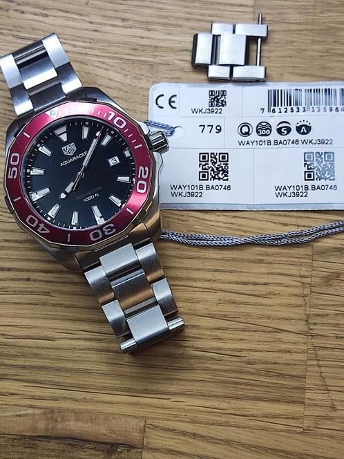 Tag Heuer Aquaracer, Handtassen en Accessoires, Horloges | Heren, Zo goed als nieuw, Omega, Ophalen of Verzenden