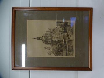 A6111. Marius Janssen ets [Leiden, Marekerk] beschikbaar voor biedingen