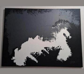 Uniek schilderij op canvas 50×70 cm beschikbaar voor biedingen