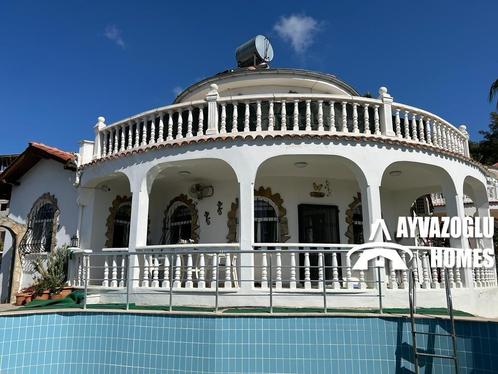 Villa 3+1 dans le quartier Avsallar avec piscine avec vue su, Immo, Étranger, Turquie, Maison d'habitation, Village