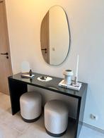 Console noir bois 120x40x75 - Zwart hout console 120x40x75, Enlèvement, Comme neuf