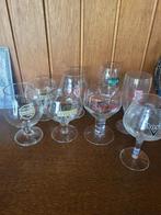 8 verres de bière de brousse différents, Collections, Verres & Petits Verres, Comme neuf, Enlèvement ou Envoi