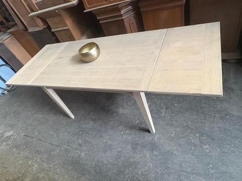 tafel met Aerogommed met 2 verwijderbare verlengstukken, Antiek en Kunst, Antiek | Meubels | Tafels, Ophalen