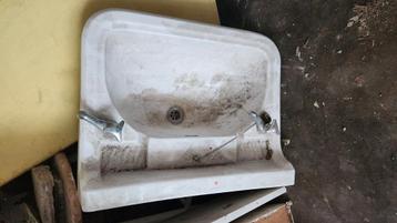 Lavabo vintage (60') grand modèle, Enlèvement, Utilisé