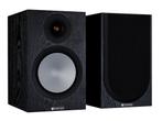 Monitor Audio silver 100 (7g) black oak als nieuw, Audio, Tv en Foto, Luidsprekerboxen, Nieuw, Overige merken, Front, Rear of Stereo speakers