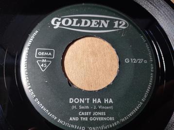 Casey Jones & The Governors ‎– Don't Ha Ha '7 beschikbaar voor biedingen