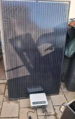 Zonnepanelen met omvormer, Doe-het-zelf en Bouw, Zonnepanelen en Toebehoren, Ophalen, Zo goed als nieuw, Compleet systeem