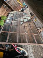 Etalage spiegel, Spiegel, stalenkader spiegel,, Ophalen