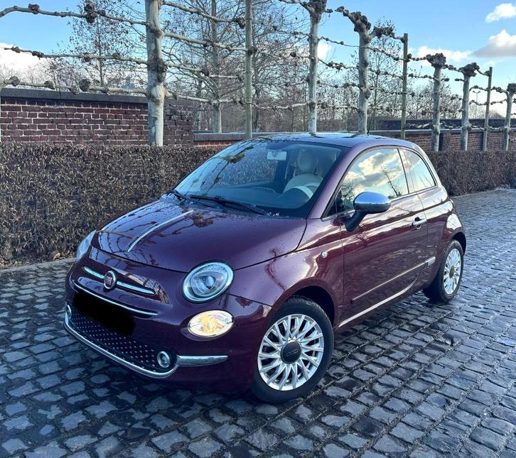 Fiat 500 1.2 benzine / pano dak / Airco / Pdc, Autos, Fiat, Entreprise, Achat, Bluetooth, Essence, Euro 6, 3 portes, Boîte manuelle