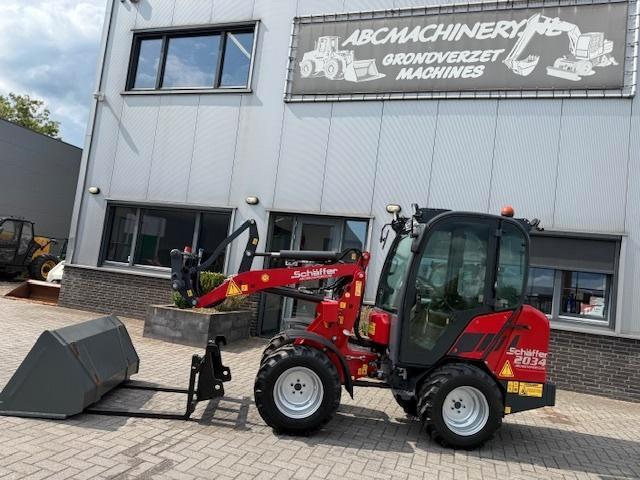 Schaffer 2034S Cabine 600uur Kniklader Minishovel NWST, Zakelijke goederen, Machines en Bouw | Kranen en Graafmachines, Wiellader of Shovel