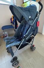 Buggy maclaren quest denim, Ophalen of Verzenden, Gebruikt, Maclaren, Verstelbare rugleuning