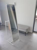 Staande spiegel wit Ikea KNAPPER, Huis en Inrichting, Woonaccessoires | Spiegels, Ophalen, Minder dan 50 cm, Gebruikt, 100 tot 150 cm